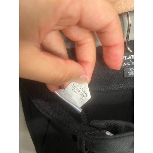 Playboy Pacsun Black Dress Pants Sz XS Work Casual Y2K Comfort Office - Picture 9 of 16